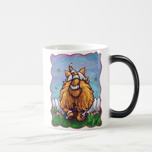 Mug Magique Cadeaux et accessoires de chats de gingembre (Droite)