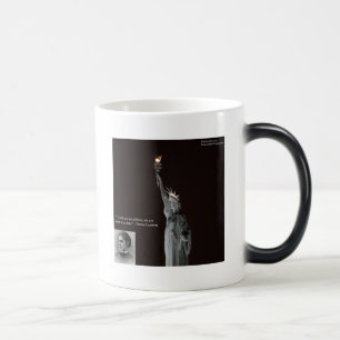 Mug Magique Cadeaux et Cartes Emma Lazarus & Statue de la Libe