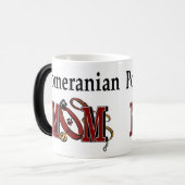 Mug Magique Cadeaux MOM de Poméranie (Devant gauche)