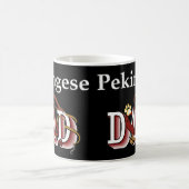 Mug Magique Cadeaux Papa Pekingese (Centre)