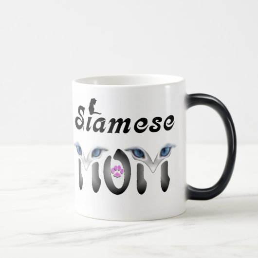 Mug Magique Cadeaux siamois de maman (Droite)