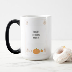 Mug Magique Cadre photo bébé citrouille fantôme mignon Cadeau