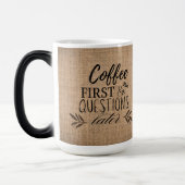 Mug Magique Café Burlap (Gauche)