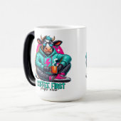 Mug Magique Café d'abord  (Devant gauche)