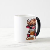 Mug Magique Café d'abord (Devant droit)