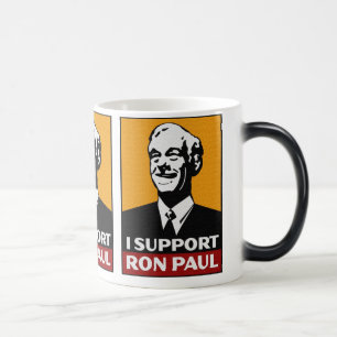 Mug Magique Café de Ron Paul/tasse de thé