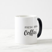 Mug Magique Café fraîchement préparé (Devant droit)