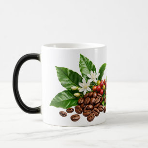Mug Magique Café Frais du Matin Grains de Chaleur Révèlent Cou
