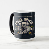 Mug Magique Caféine alimentée (Devant gauche)
