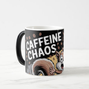 Mug Magique Caféine Chaos à l'écureuil