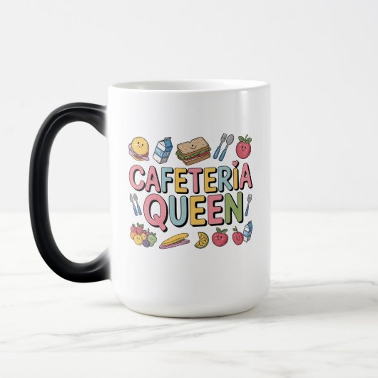 Mug Magique Cafétéria Queen (Gauche)
