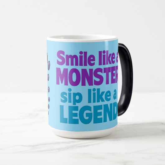 Mug Magique Caffeine Monster (Devant droit)
