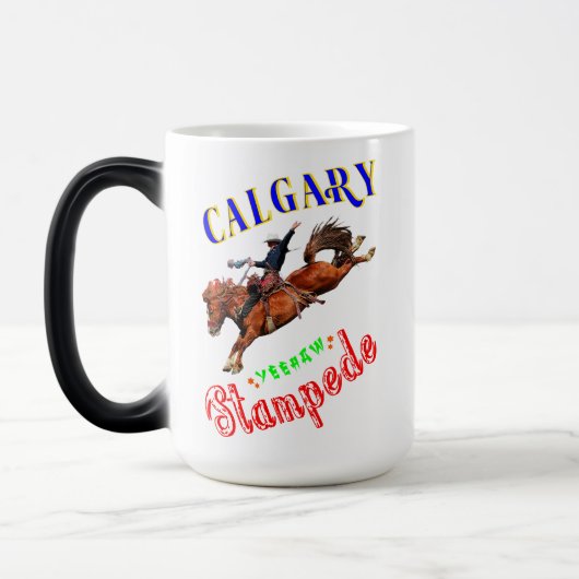 Mug Magique Calgary Yeehaw Stampede (Gauche)