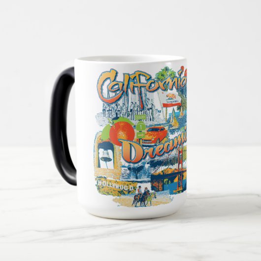 Mug Magique California Dreaming (Devant gauche)