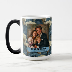 Mug Magique Calla Lilies Fleur Papa Daddy Rétro