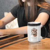 Mug Magique Camel de Noël, personnalisable