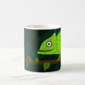 Mug Magique Caméléon mignon vert (Centre)