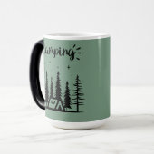 Mug Magique Camping (Devant gauche)
