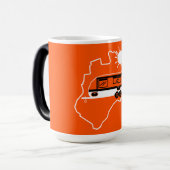 Mug Magique Camping Caravan Australien (Devant gauche)