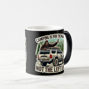 Mug Magique Camping est pour les montagnes pas la voie de gauc