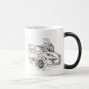Mug Magique CanAm Spyder droite 2014