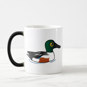 Mug Magique Canard souchet du nord de Birdorable