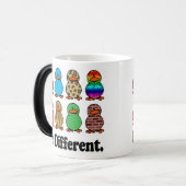 Mug Magique Canards Différents (Devant gauche)