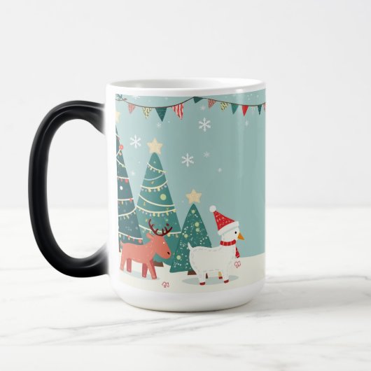 Mug Magique canette commémorative de noël (Gauche)