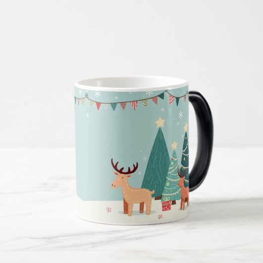 Mug Magique canette commémorative de noël (Devant droit)