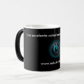 Mug Magique Canette ÉTUDIE et TEL (Devant gauche)