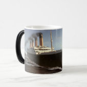 Mug Magique Canette - Titanic itinéraire les New York (Devant gauche)