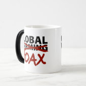 Mug Magique Canular de réchauffement climatique (Devant gauche)