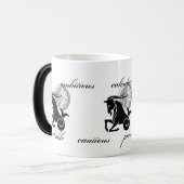 Mug Magique Caractéristiques Capricorne personnalisables Zodia (Devant gauche)