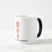Mug Magique (Carburant pour le cerveau) (Devant droit)