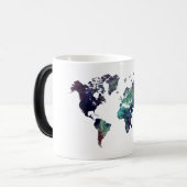 Mug Magique carte 6 du monde (Devant gauche)