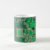 Mug Magique Carte circuit imprimé circuit vert PCB (Centre)