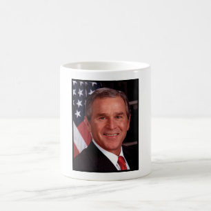 Mug Magique Carte de Noël du président américain George Bush