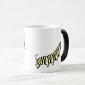 Mug Magique Cartoon Jaune Caterpillar Drinkware (Devant droit)
