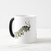 Mug Magique Cartoon Jaune Caterpillar Drinkware (Devant gauche)