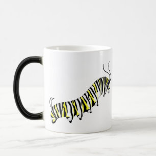 Mug Magique Cartoon Jaune Caterpillar Drinkware