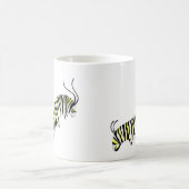 Mug Magique Cartoon Jaune Caterpillar Drinkware (Centre)