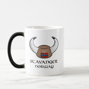 Mug Magique Casquette de Stavanger Norvège Viking