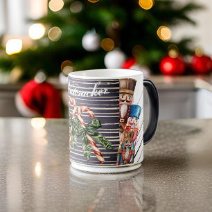 Mug Magique Casse-noisette rayé Classique Moderne