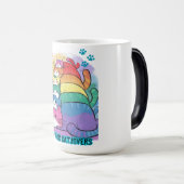 Mug Magique Catlovers Stack of Cats (Devant droit)
