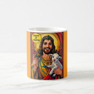 MUG MAGIQUE CAVALIER DE COEUR