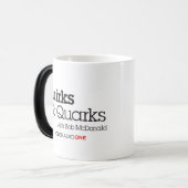 Mug Magique CBC Quirks & Quarks (Devant gauche)