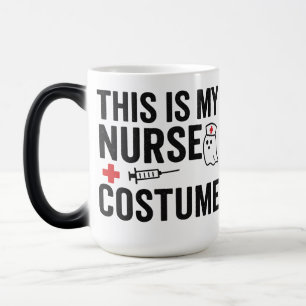 Mug Magique Ceci est mon costume d'infirmière Seringue fantôme