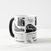 Mug Magique Centennial 1951 de chemin de fer de Lackawanna (Devant gauche)