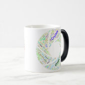 Mug Magique Cercle naturel (Devant droit)