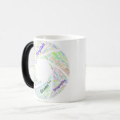 Mug Magique Cercle naturel (Devant gauche)